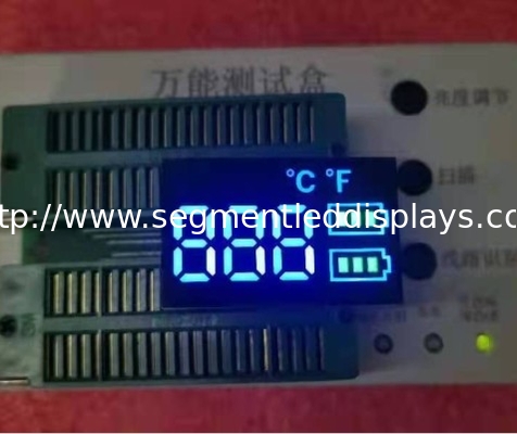 Display a LED a segmento 7 personalizzato per frigorifero di auto di colore verde puro