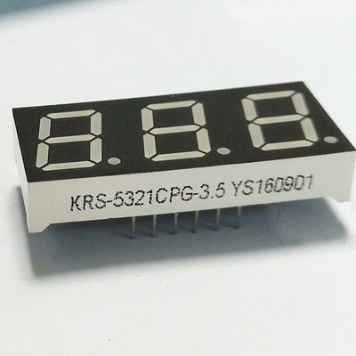 Segmento alfanumerico a 0,52 pollici su misura della cifra sette dell'esposizione di LED 3