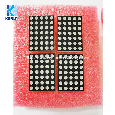 Esposizione di LED verde pura di P4 Dot Matrix 5*7 Dots Low Consumption